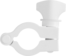 [VP-VNG075WHT] Clamp, Mini Flange, 1/2&quot; (12.7 mm) to 3/4&quot; (19.0 mm), Glass Reinforced White Nylon