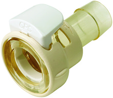 [MPCK17006T39] 3/8 Hose Barb Non-Valved Coupling Body With Lock